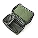 Produktbild Wasserdicht Fishing Tackle PVA Beutel und Kempa Tasche (25 cm x 15 cm x 16 cm) mit mehrere Taschen mit Gebogene Nase Angeln Pinzette enthalten
