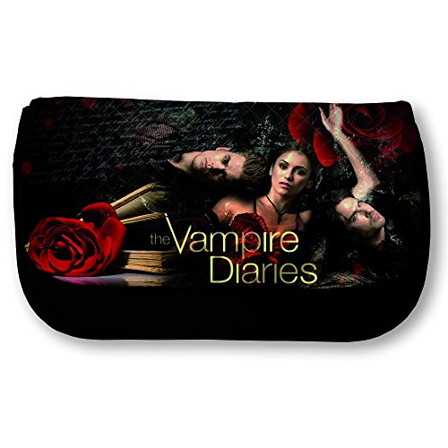 Preisvergleich Produktbild Schwarze Federmappe The Vampire Diaries