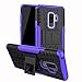 Price comparison product image Galaxy S9/S9 Plus Case, Sansee Slim Hybrid Protective Shockproof Heavy Duty Stand Case Skin Cover for Samsung Galaxy S9/S9 Plus (Purple, Galaxy S9 Plus)