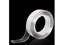 Nano Tape Roll Washable Double Sided Adhesive Tape Traceless Stickiness Grip Gel Reusable Nano Gel for Photos Frames Posters 