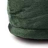 Katara 1773 Tatzen Hausschuhe in verschiedenen Designs - kuschelig weich - warme Schlappen, Pantoffeln für Frosch Krokodil Drache - Onesize passend zu Jumpsuit, Onesie Karneval/Faschings-kostüm, Dunkelgrün, 37-45 - 