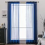 Design: Das natürliche Aussehen lässt diesen Vorhang in Mode erscheine. Mit sanfte Farbe ermöglicht der Vorhang eine warme Gestaltung der Fensterflächen, und es kann auch Ihre Fenster dekorativ und farbenfroh gestalten.