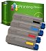 Produktbild 4er Set Premium Toner kompatibel für Oki C710dn, C710dtn, C710cdtn, C710n, C711dn, C711cdtn, C711n