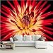 Produktbild 3D Hd Fototapete Moderne Blume Mural Wand Papier Wohnzimmer Sofa Tv Hintergrund Stoff Tapete Dekor-330cm(W) x210cm(H)