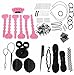 Sea Team 20pcs/Set DIY Hair Accessories French Braids Fishtail Ponytails Maker Hair Braiding Tool Hair Grips Pin Rope Bun etc.