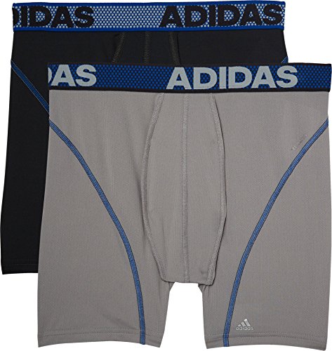 adidas Men's Sport Performance ClimaCool Boxer Underwear (Pack of 2)