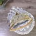 Ouneed Cute Hairband Baby Hair Band Elastic Flower Crown Headwear (Gold)