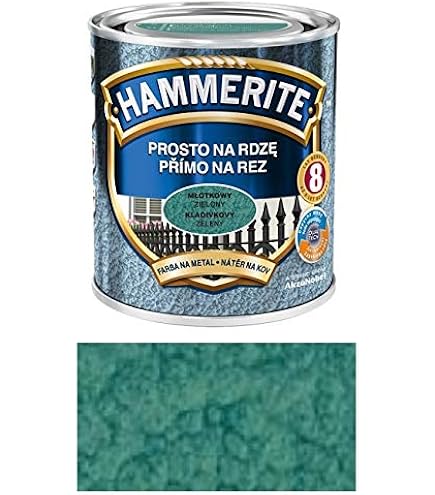 Hammerite Direkt Auf Rost Metall-Schutzlack, 2,5 L Dunkelgrün Glänzend | Rostschutzfarbe Für Metalloberflächen, Einfach Auftragen