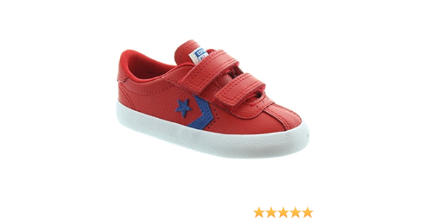 velcro converse toddler red