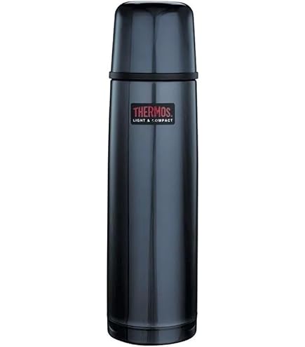 ZojirUShi Stainless Steel Vacuum Flask With Cup, 1 Liter Capacity