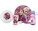 Zak! Designs Mealtime Set, Plate, Bowl, Tumbler, Water Bottle, Fork & Spoon with Elsa & Anna from Frozen, BPA-Free, 6 Piece Set by Zak Designs