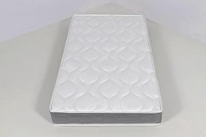 Hévéa Sélection Matelas bébé 60x120 Calinou Mousse, Équilibré, Blanc