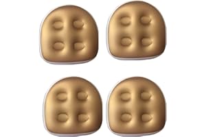 ANJINGUANG Almohadilla de asiento para spa y jacuzzi, cojín de masaje inflable suave con ventosa para adultos y niños (4 piezas)