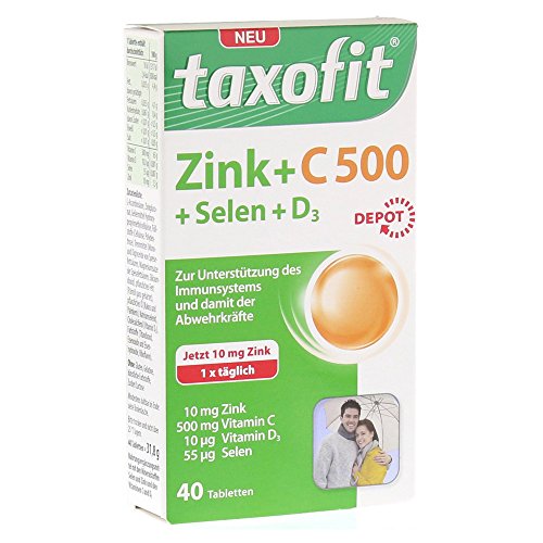Preisvergleich Produktbild Taxofit Zink+C500+Selen+Vitamin D3, 40 St