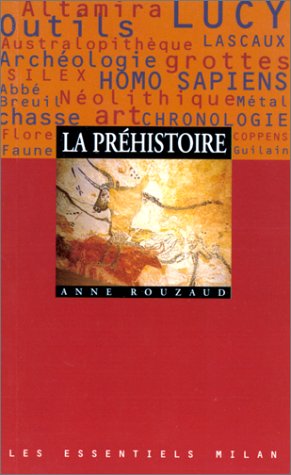 couverture de : La Pr&eacute;histoire