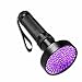 Produktbild JHion UV Taschenlampe Schwarzlicht, Taschenlampe UV-Licht ultraviolette Schwarzlicht Detektor Schwarz 100 LED Lampen