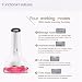 Carer Electric Breast Enhancer Red LED light and Vibration Breast Enlargement Handheld Massager Device with LCD Display
