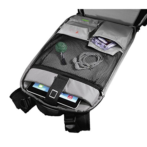 Hama Kamerarucksack für 2 DSLR Kameras und Ausrüstung (Fotorucksack, 21 L, Schnellzugriff, Tabletfach, Regenschutz, Stativhalterung, handgepäcktauglich) Kameratasche schwarz - 3