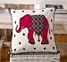 Produktbild Züleyha Kissenbezug Kissenhülle Sitzkissen Kissen Cushion Cover Dekokissen ca.45x45cm 2er Set 100% Baumwolle (20003-cifi)