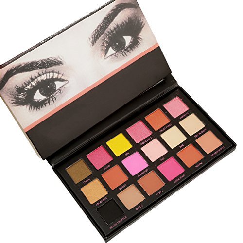 Kanglo 18 Farben Beauty Palette Rosegold Lidschatten Makeup Augen Schminke Paletten Kosmetik
