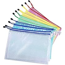 15 Borre Portadocumenti Impermeabili A3/A4/A5 - Con Etichette E Zip - Per Ufficio E Scuola - Foto 9