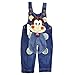 ZOEREA Baby Boy Girl Dungarees Jeans Jumpsuit Monkey Animal Overalls Frederik NB SO DNM WR Jumpsuit Boys Jean Body Igor Quality Clothing Children Dungarees-stone Washed Breeches Breeches Blue Toddler (Size 85cm)