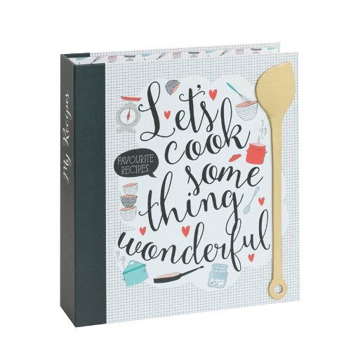 Preisvergleich Produktbild Rezeptordner "Lets cook something" im A5-Format