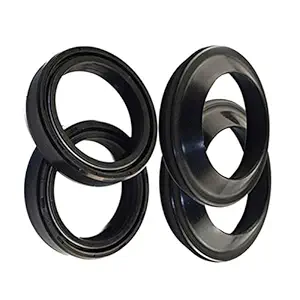 Ecomspace 41x54x11 Motorcycle Front Fork Damper Oil Seal and Dust Seal Kit