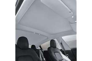 ‎VION VION Tesla 2023-2017 Model 3 Dachsonnenschutz - Passgenau, vollständige Verdunkelung (Nur Kompatibel mit dem 2023-2017 Model 3 aus der Shanghai/China-Fabrik)