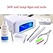 5pcs Soak Off Gel Polish Set UV LED Temperature Colour Changing Gel Polish Top and Base Coat Set 36W UV LED Nail Lamp Cleanser Plus Manicure New Starter Nail Art Tool Kit by CLAVUZ