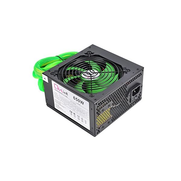 L-Link LL-PS-650 - Fuente de alimentación (650 W, ATX, 5 A), negro - Image 4