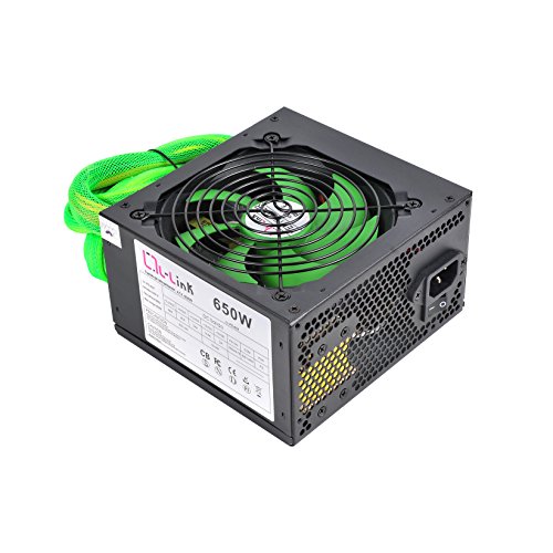 L-Link LL-PS-650 - Fuente de alimentaci  n  650 W  ATX  5 A   negro