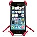 Price comparison product image Bendable Spider Phone Holder - Universal Flexible and Fully Adjustable Grip Mount Dock Stand Cradle for any Car or Bicycle. Will fit iPhone 6 7 plus 5 5c 5s 4 4s Samsung S7 S6 S5 S4 Nokia LG HTC Sony & Any Other Mobile Phone / Vent / GPS / Red By K.O.W