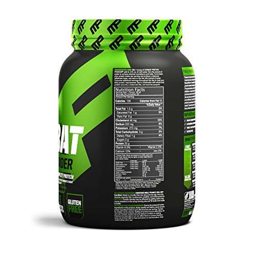 MusclePharm 2 lb Chocolate Peanutbutter Combat Powder