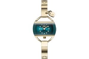 STORM Temptress Charm Women's Watch with Unique Curved dial, Heart Charm and easilink Fastening