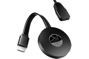 ATSHLD Dongle Display WiFi Wireless 4K HDMI, Adattatore Streaming TV Stick, Supporto DLNA/AirMirror/Airplay/Miracast, Compatibile con iOS 8+, Android 5.0+, Mac/Windows 7+ per Video, Giochi e Presentazioni