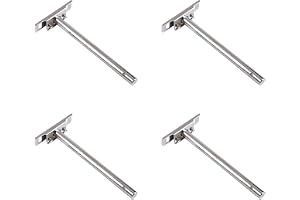 LIKERAINY Starkt Dold Flytande Hyllstöd 12x159mm Vägghylla Hyllfäste Dolda för Väggmontering Trähylla T-fästen Hyllfästen Osynliga Stål 4 Stycken