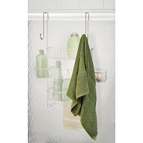 InterDesign 28075EU Metalo Over Door Dusch-Caddy, satin - 4