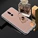 Produktbild Silikon Spiegel Hülle für Huawei Mate 10 Lite,Mirror Effect Soft Case für Huawei Mate 10 Lite,Leeook Neu Mode Cool Luxus Elegant Rose Gold Schlank Slim TPU Handy Gehäuse Hülle Ultradünnen Weiche Soft TPU Telefon-Kasten Handyhülle Mirror Spiegelnd Make Up Protective Case Cover Bumper für Huawei Mate 10 Lite + 1 x Schwarze Eingabestift-Rose Golden