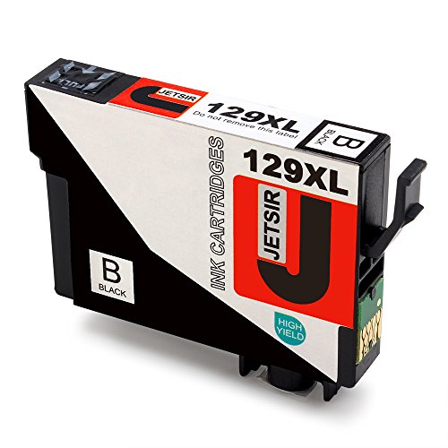 JETSIR Kompatibel Druckerpatronen Ersatz für Epson T1291 T1292 T1293 T1294, Hohe Ergiebigkeit Kompatibel Mit Epson WorkForce WF-3520DWF WF-3530DTWF WF-3540DTWF WF-7015 WF-7515 WF-7525/Stylus SX235W SX425 SX445W SX535WD SX420W SX440W SX525WD SX620FW/Office BX320FW BX525WD BX535W BX625FWD BX630FW BX635FWD BX925FWD BX935FW Drucker (9 Schwarz, 3 Cyan, 3 Magenta, 3 Gelb) - 2