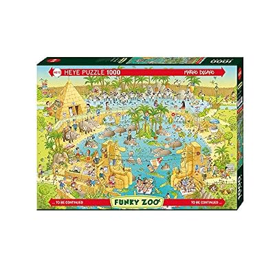 HEYE - 29693 - PUZZLE CLASSIQUE - NILE HABITAT - 1000 PIÈCES
