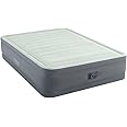 Intex Queen Raised Premaire Elevated Airbed Mattress With Built In Electric Pump