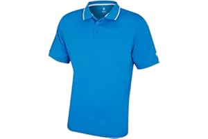 Island GREEN Men's Igts1899 Mens Back Yoke Detail Stretch Quick Dry Performance Golf Polo Shirt Golf Polo Shirt (Pack of 1)