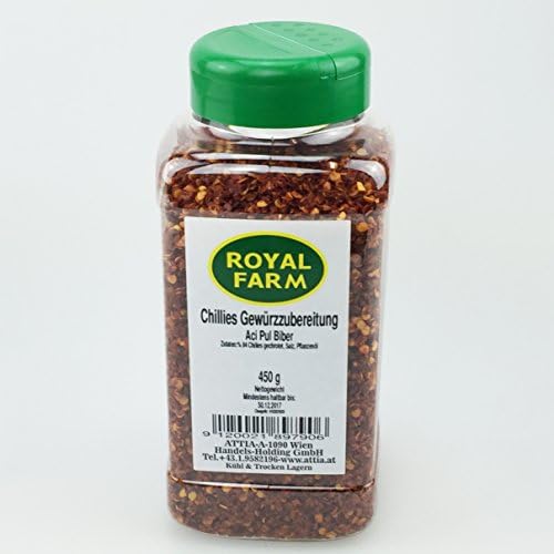 Crushed Red Pepper, "ACI PUL BIBER", 450g in PET - Professional Restaurant Sp...