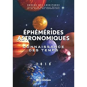 Ephémérides astronomiques : Connaissance des temps Livre en Ligne - Telecharger Ebook