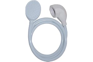 Home Flair Portable Shower | Push On Tap Shower Head and Hose | Shower Attachment for Bath Taps | | Dog Shower | Camping Shower (2M Long. Fits a 3.5cm Wide Single Mixer Tap)