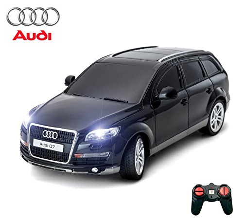PTL® Audi Q7 Remote Control Car Kids Toys, Boys Girls Toy Car, 1:24 Licensed Electric Radio Controlled RC Cars for Kids, RTR 27Mhz (Black) reviews PTL® Audi Q7 Remote Control Car Kids Toys, Boys Girls Toy Car, 1:24 Licensed Electric Radio Controlled RC Cars for Kids, RTR 27Mhz (Black)