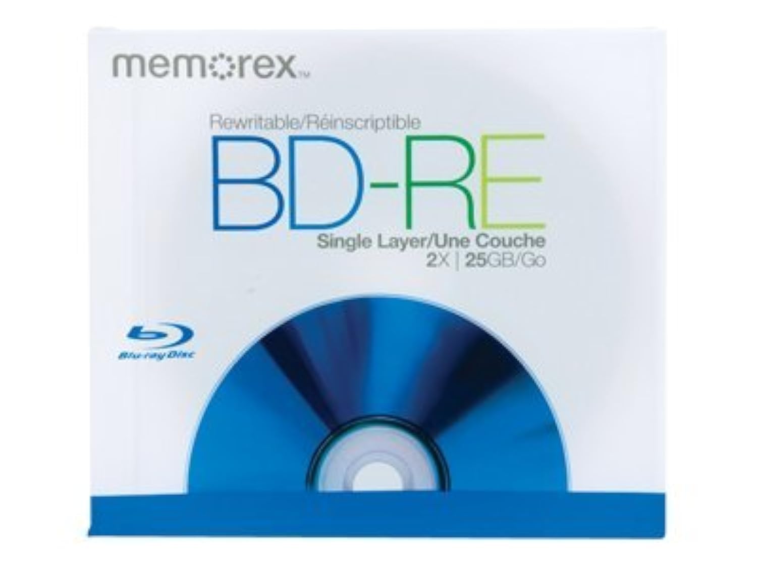 2x BD-RE Media