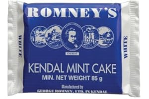 ROMNEY'S Romneys Kendal Mint Cake 85g Bar x3
