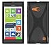 Produktbild Cadorabo DE-102431 Nokia Lumia 730 Handyhülle aus flexiblem TPU Silikon im X-Line Design Schwarz